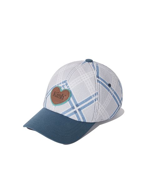 ☆関税込☆KIRSH★COLORING CHECK PATTERN FLEECE BALL CAP★ MUSINSA | KIRSH Coloring check pattern fleece ball cap [mint]