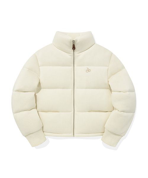 ダウンジャケット・コート KIRSH Cherry knit high neck down ivory KKRWCDW507MIVA MUSINSA | KIRSH Cherry knit high neck down [ivory]