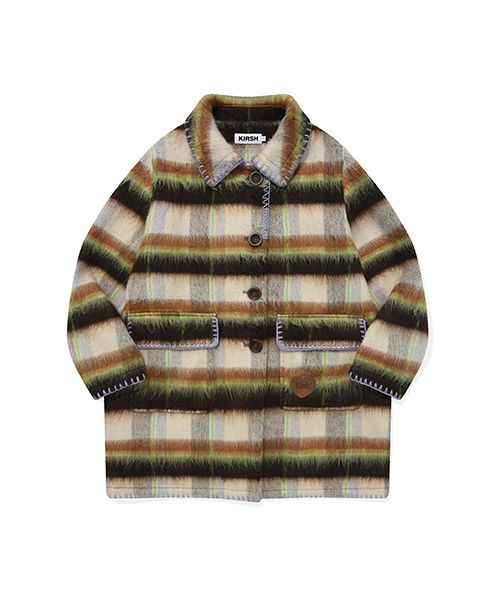 さらに100円引き◆KIRSH◆BOHEMIAN CHECK PATTERN COAT MUSINSA | KIRSH Bohemian check pattern coat [multi]