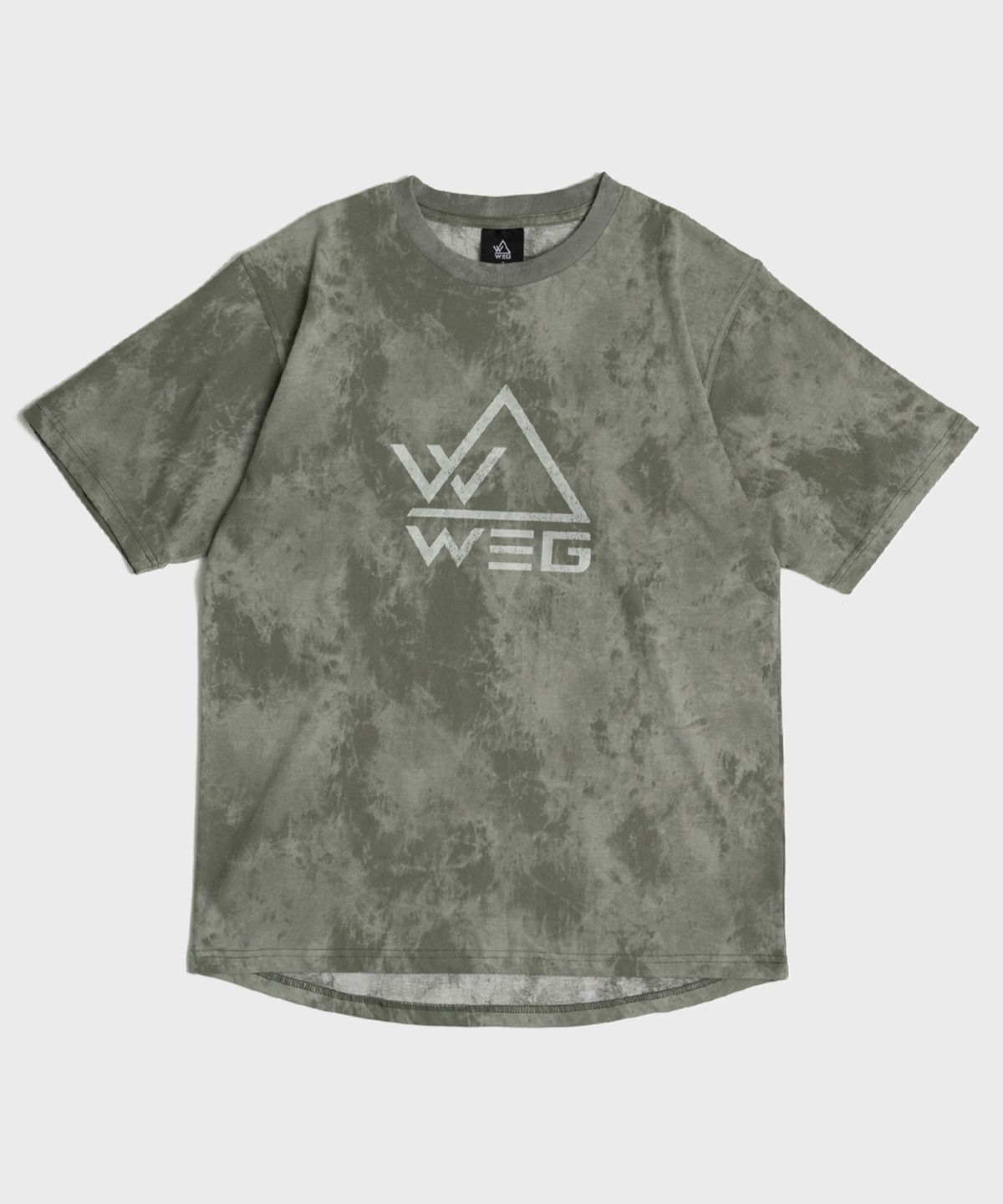 웨그(WEG) 캐니언 가먼트 다이드 티셔츠 (GREEN)