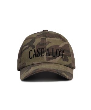 Logo camo ball cap - khaki