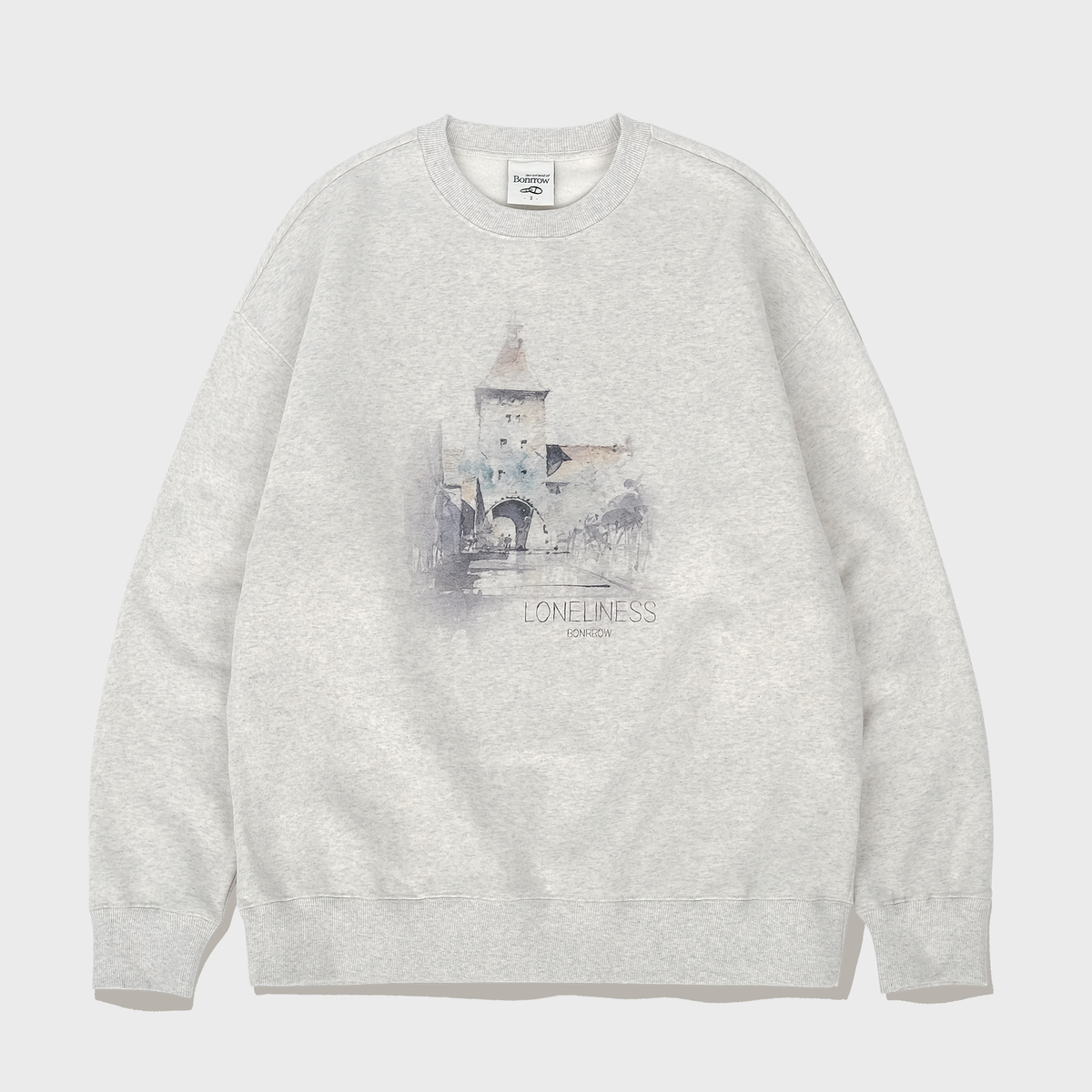 본로우(BONRROW) Watercolor Sweat_Ot