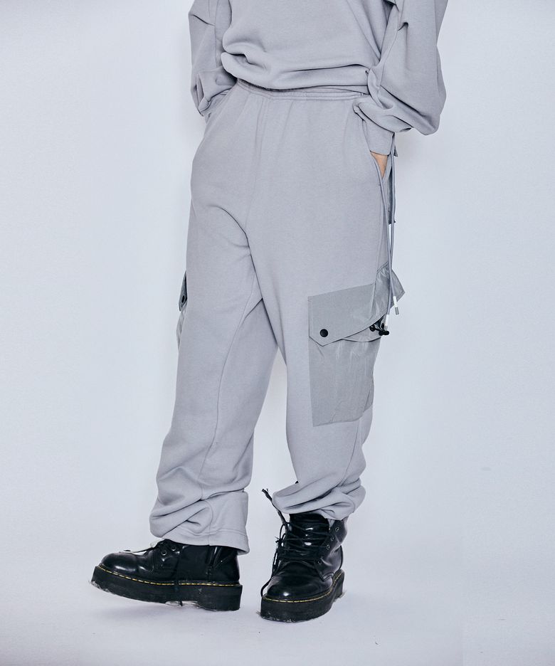 BASALT HYBRID JERSEY PANTS B07-GREY