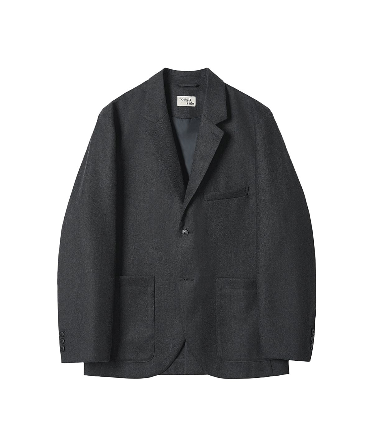 러프사이드(ROUGHSIDE) Reporter Jacket Charcoal