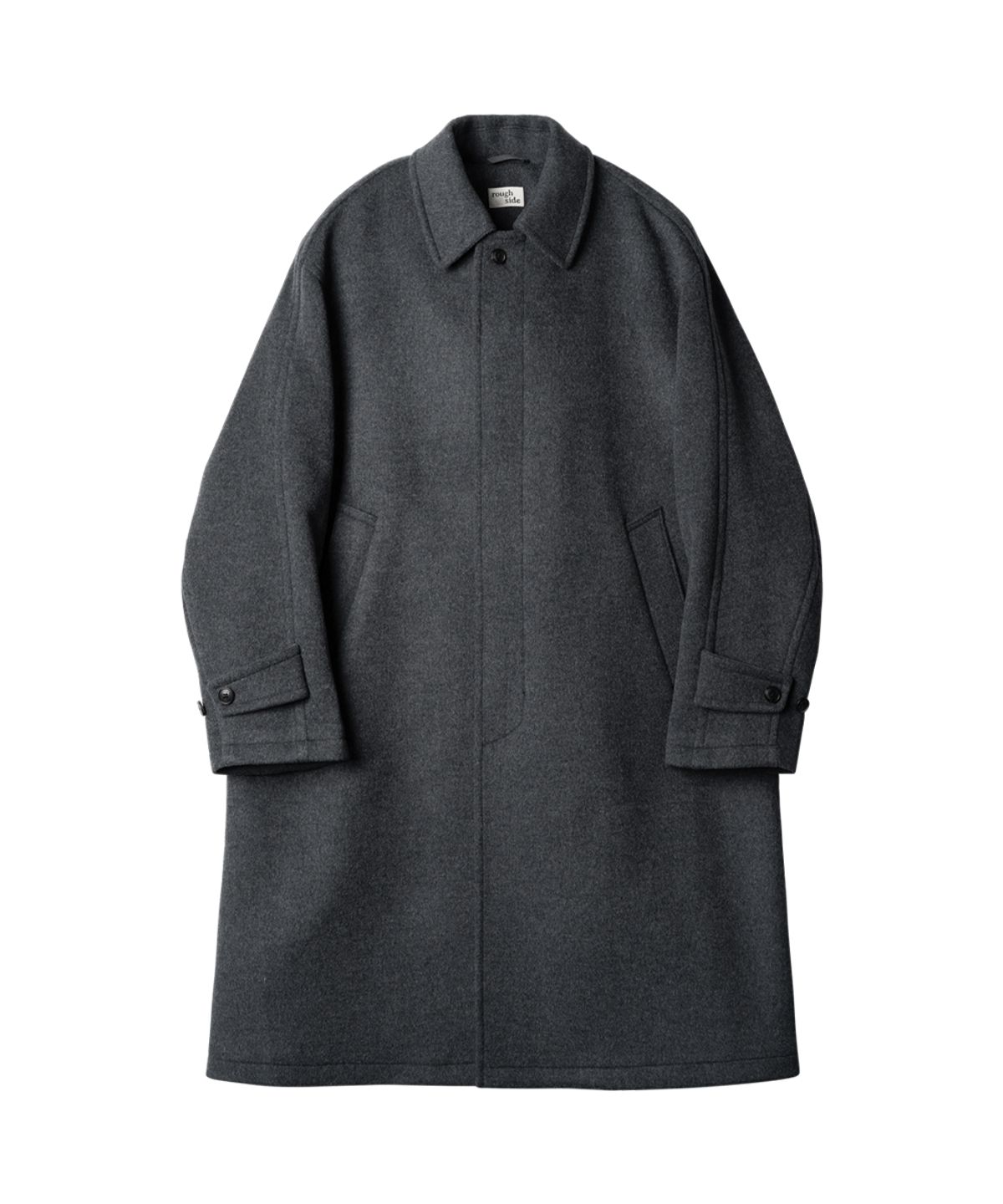 러프사이드(ROUGHSIDE) Rover Coat Charcoal