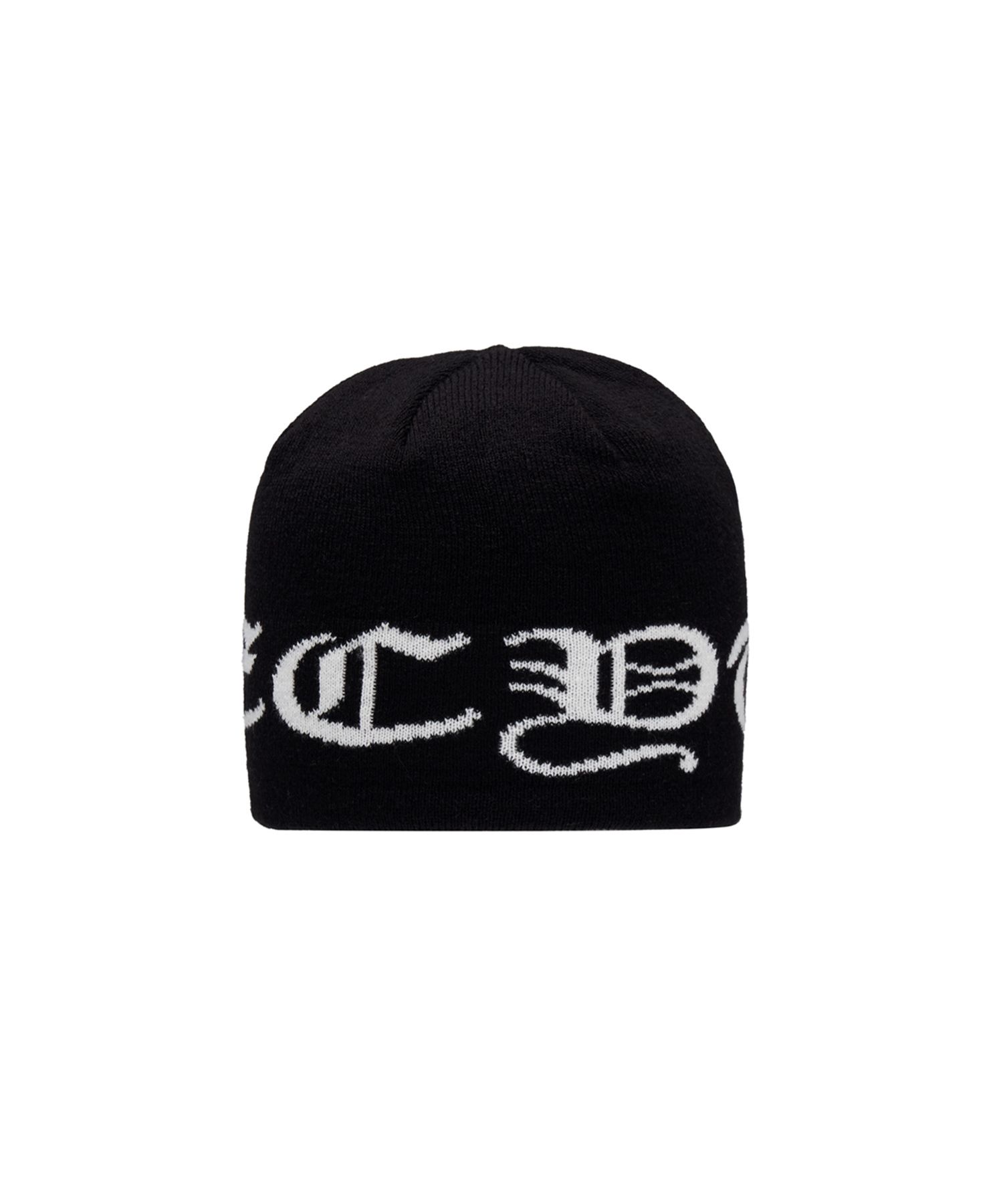 ★LECYTO★ Lettering Jacquard BeanieGray ☆LECYTO☆ Lettering Jacquard BeanieGray Lettering Jacquard