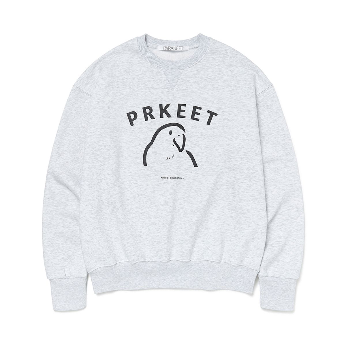 패러킷(PARAKEET) 패러킷 스웨트셔츠 (라이트그레이)