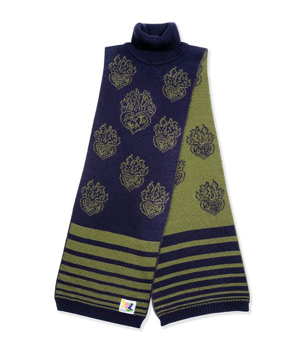 ★YOUTHBATH★Neck warmer muffler_navy★正規品/韓国直送料込 MUSINSA公式 | YOUTHBATH NECK WARMER MUFFLER_NAVY