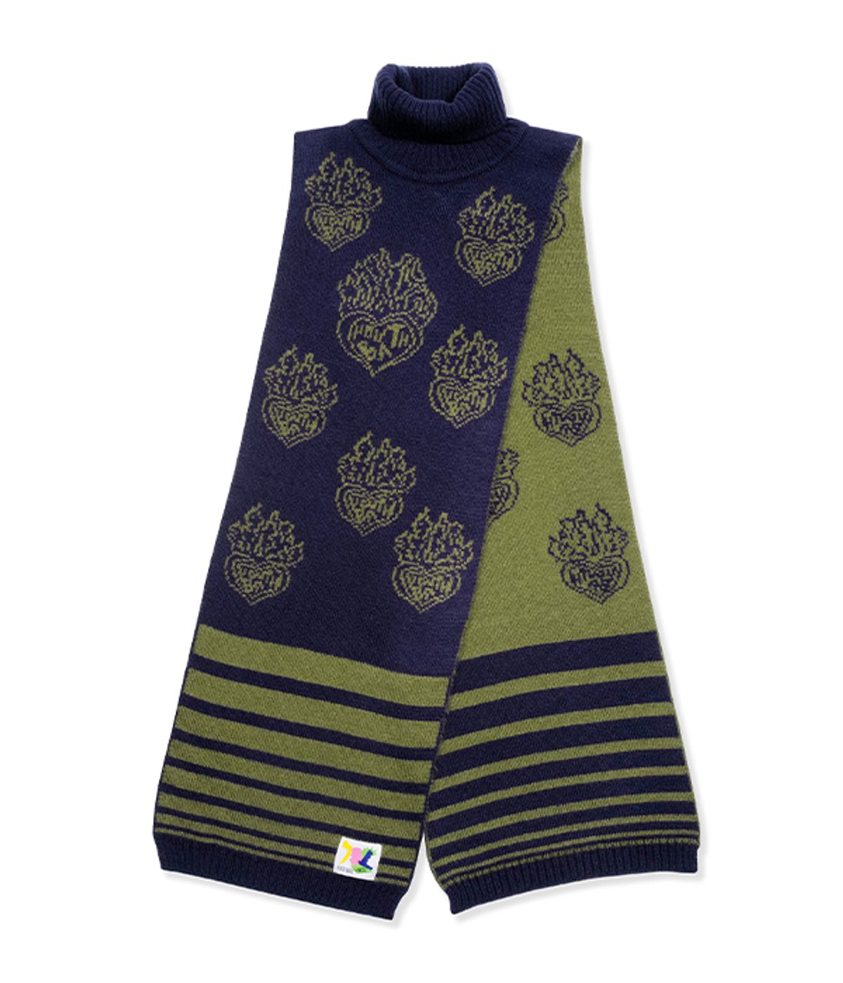 유쓰배쓰(YOUTHBATH) NECK WARMER MUFFLER_NAVY