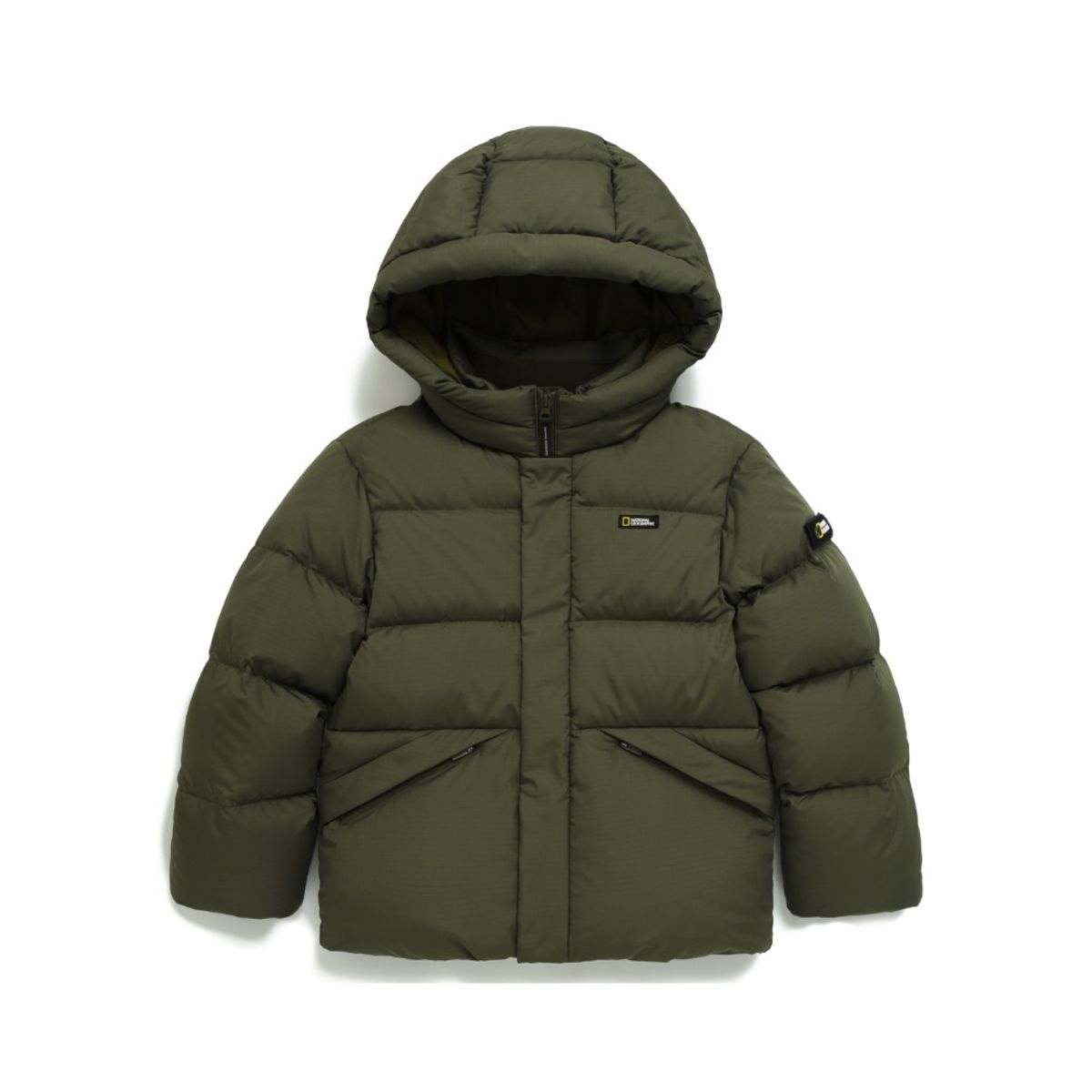 내셔널지오그래픽 키즈(NATIONAL GEOGRAPHIC KIDS) K234UDW950 안데스 덕 다운 점퍼 LICHENKHAKI