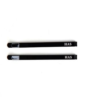 HFS014 Black mini hair pin set