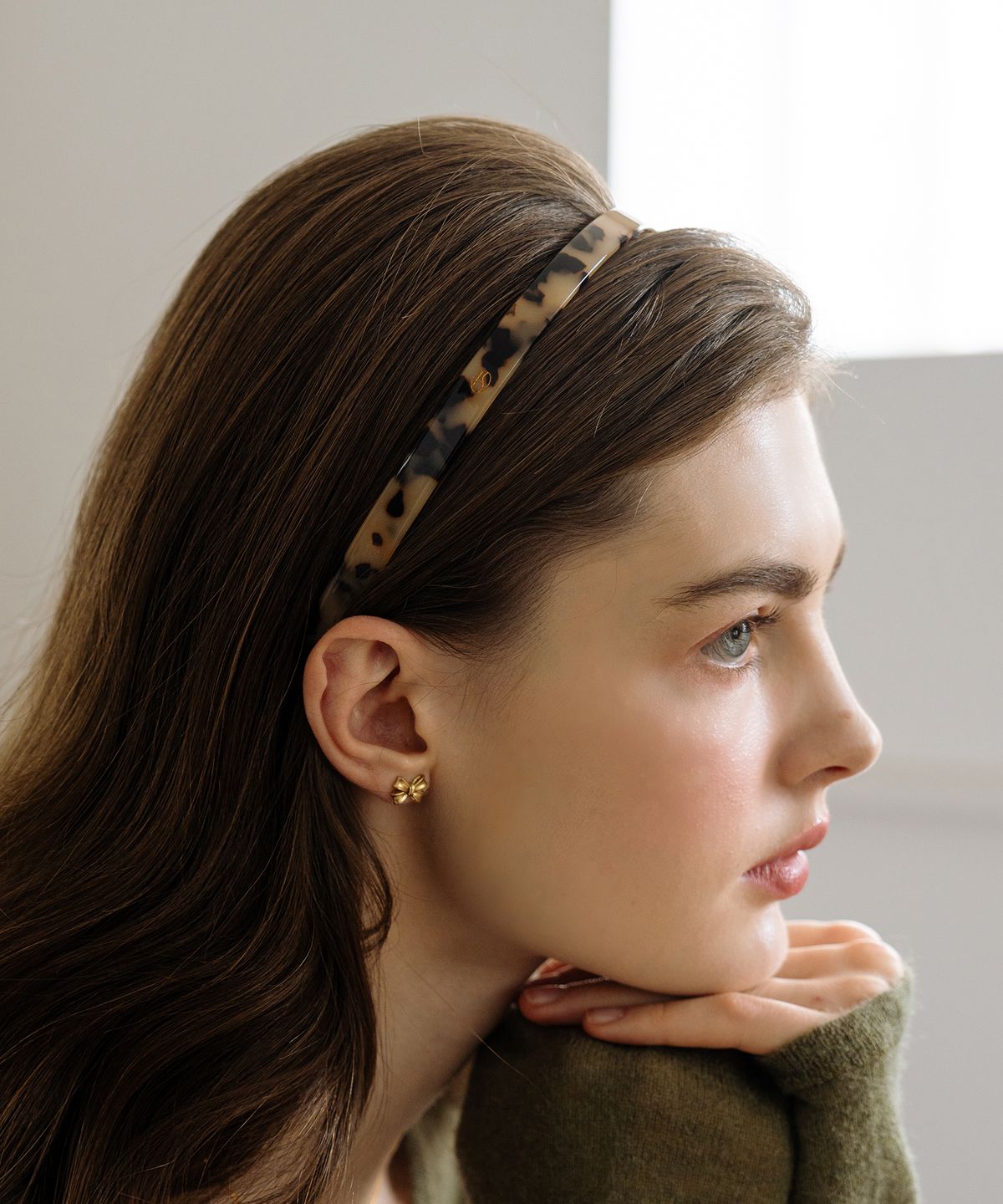 하스(HAS) HFS005 Basic slim celluloid hairband