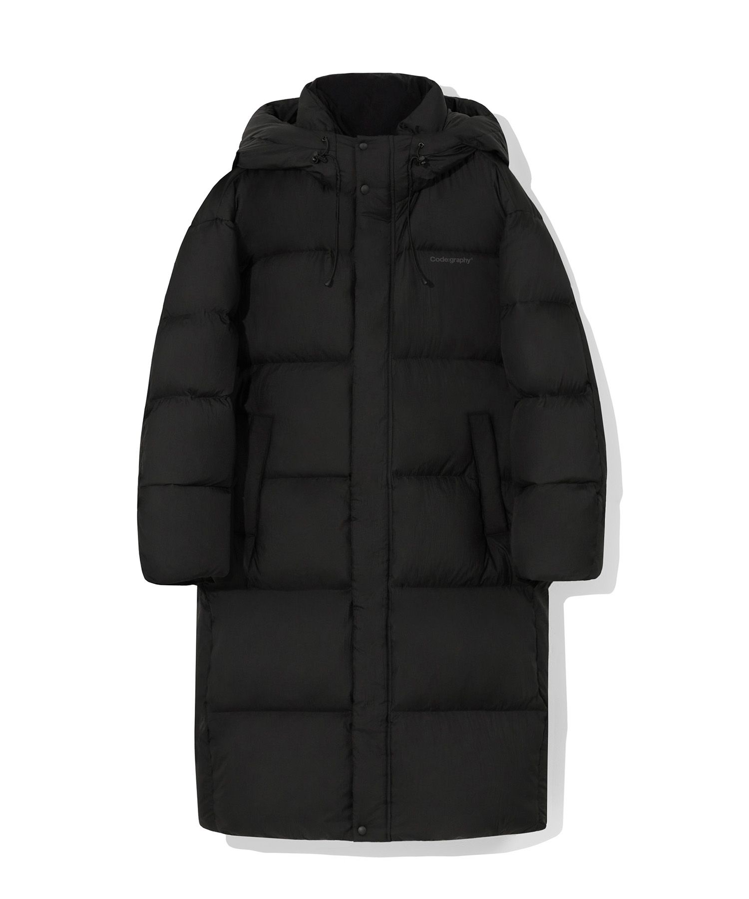 ◆codegraphy◆ DIVO RDS Essential Long Down Parka Black CBCW MUSINSA公式 | Codegraphy [DIVO] RDS Essential Long Down