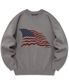 SP 자카드 아메리칸 니트 스웨터-그레이