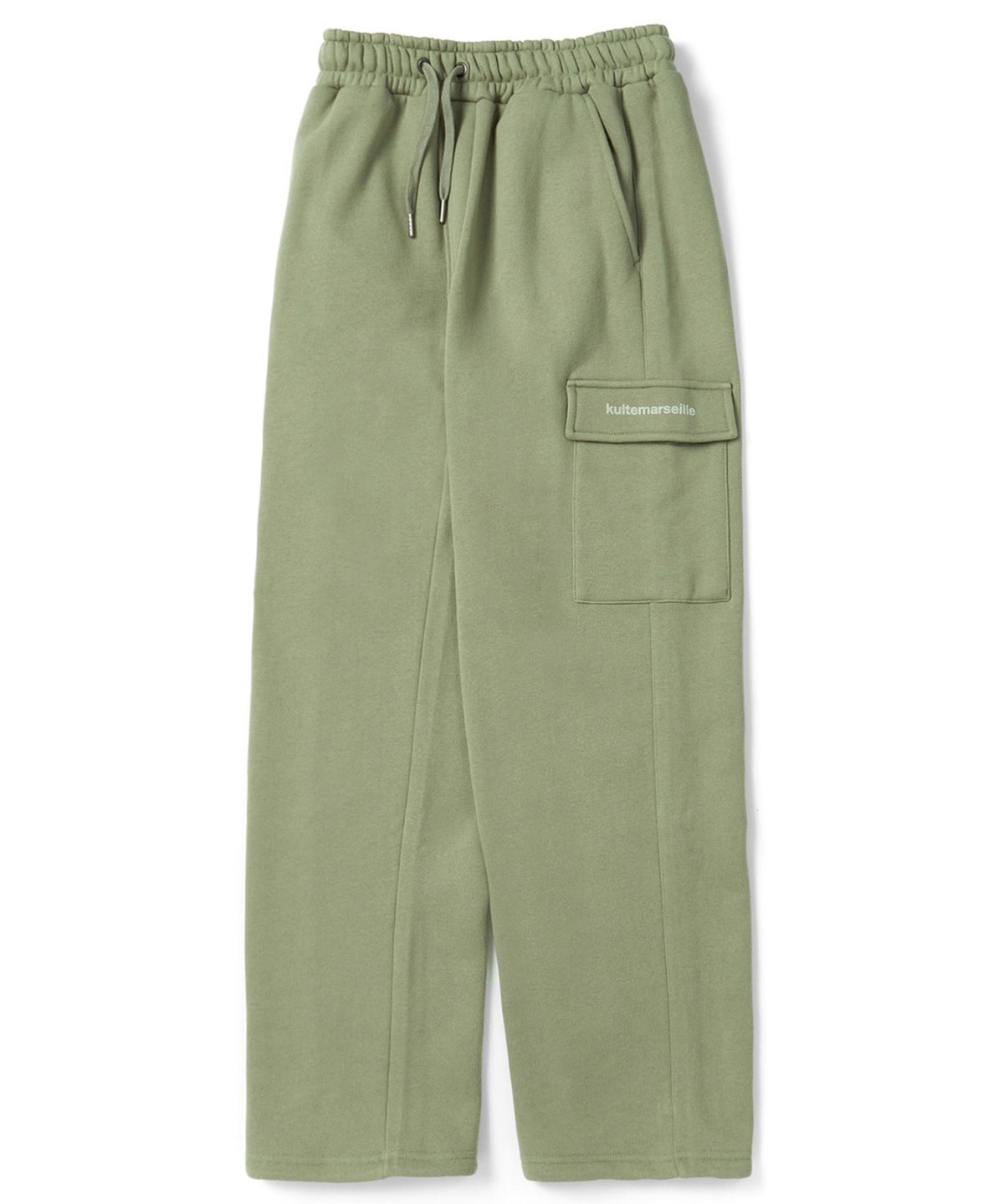 쿨트(KULTE) 와이드 카고 트레이닝 팬츠 L.KHAKI