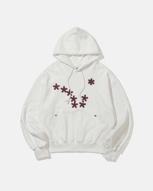 Dipper logo hoodie / OFF White