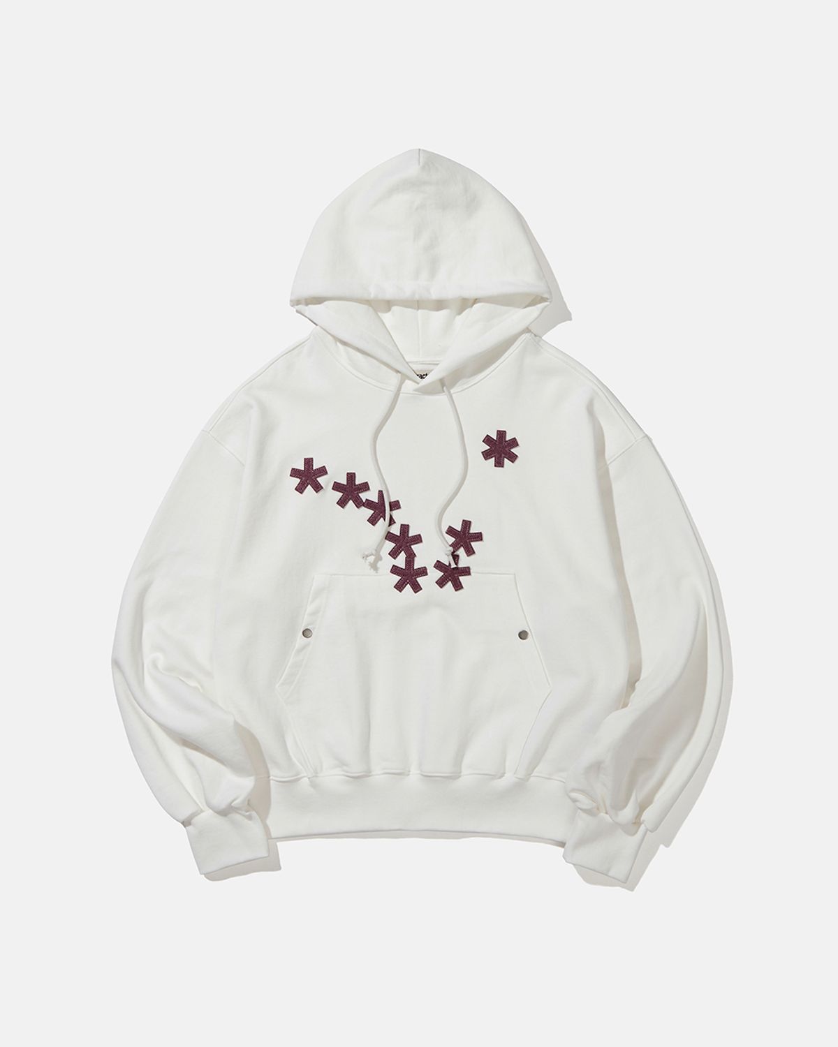 카락터(KARACTOR) Dipper logo hoodie / OFF White