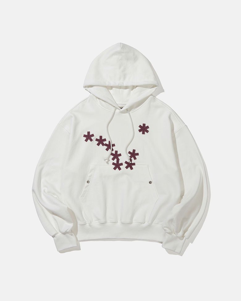 Dipper logo hoodie / OFF White