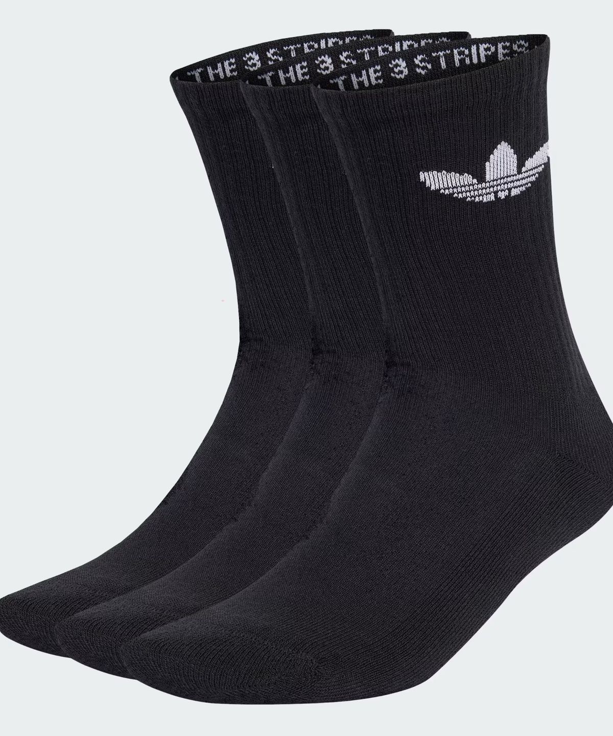 아디다스(ADIDAS) 트레포일 쿠션 크루 삭스 3켤레 IJ5613