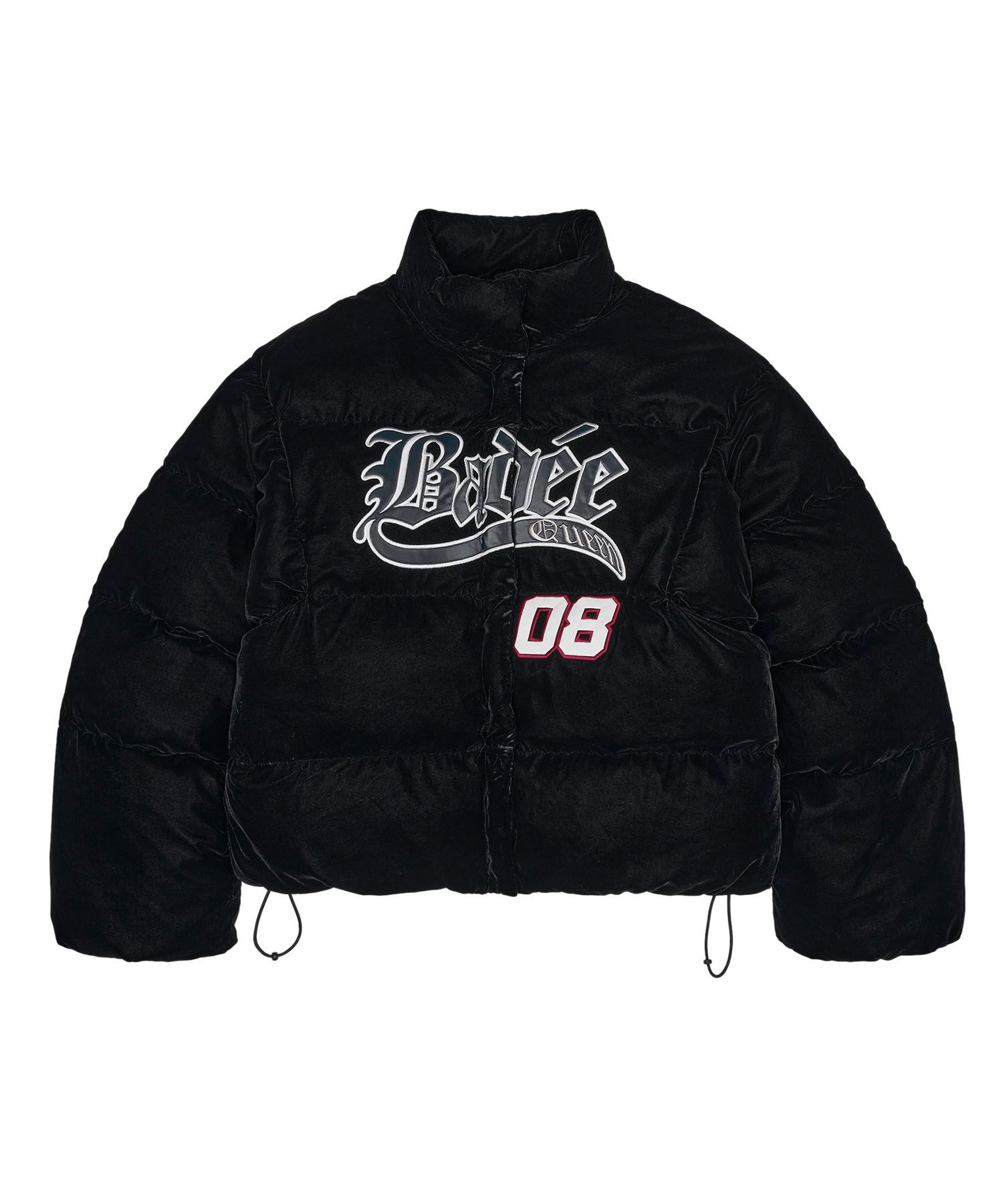 【Badee】Velour Varsity Jacket MUSINSA | BADEE Velour Varsity Jacket Black
