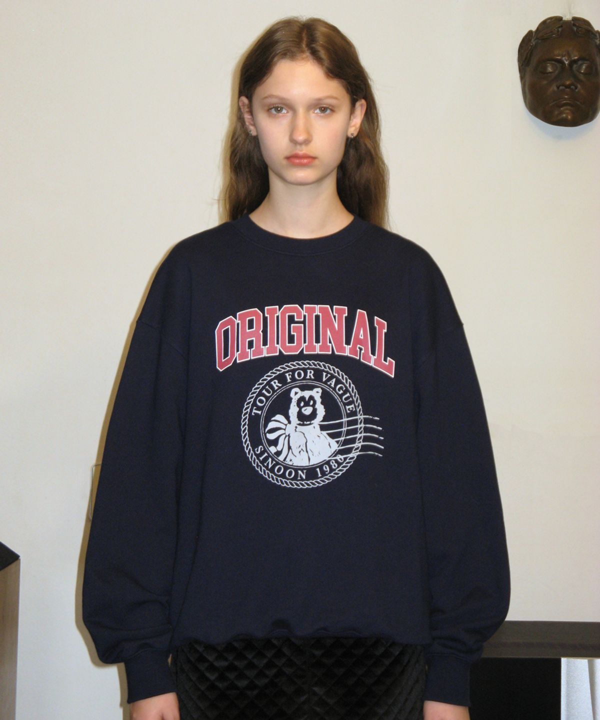 시눈(SINOON) ORIGINAL SWEATSHIRT (NAVY)
