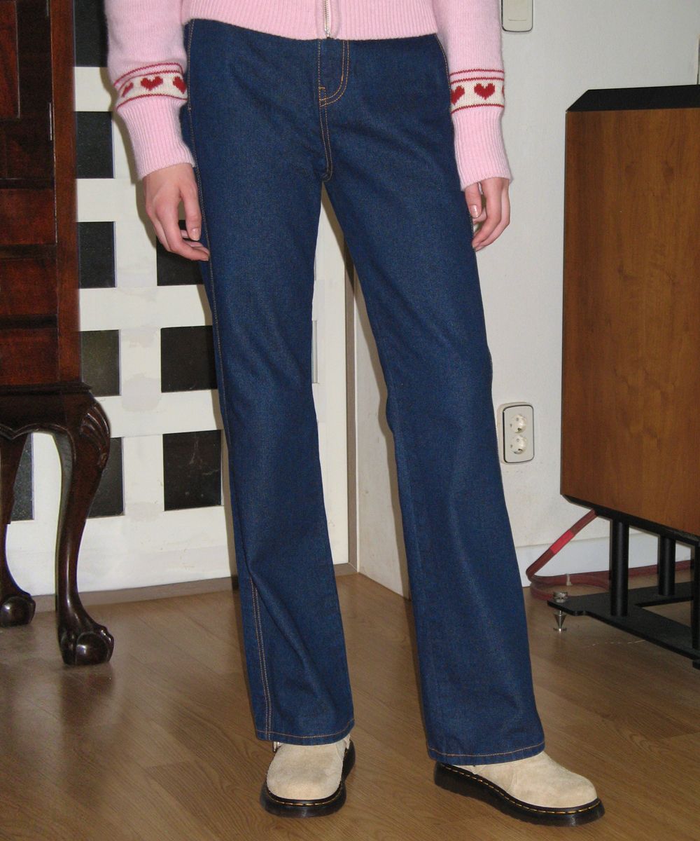 ★送料・関税込★sinoon★SEMI BOOTS FIT DENIM PANTS★ MUSINSA | SINOON SEMI BOOTS FIT DENIM PANTS (INDIGO)