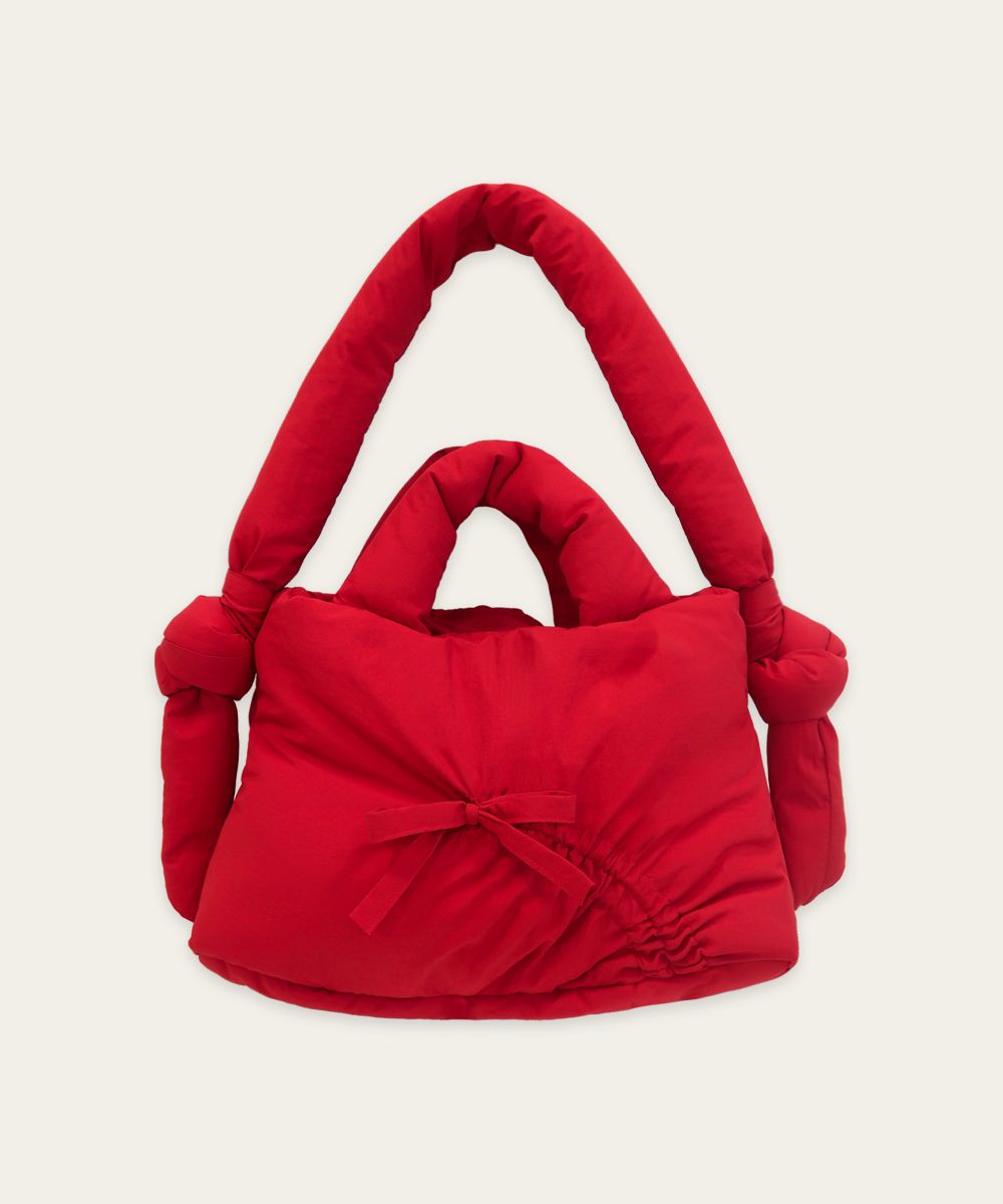 韓国人気★SINOON★SMORE PADDING BAG★スモアパディングバッグ MUSINSA公式 | SINOON SMORE PADDING BAG (RED)