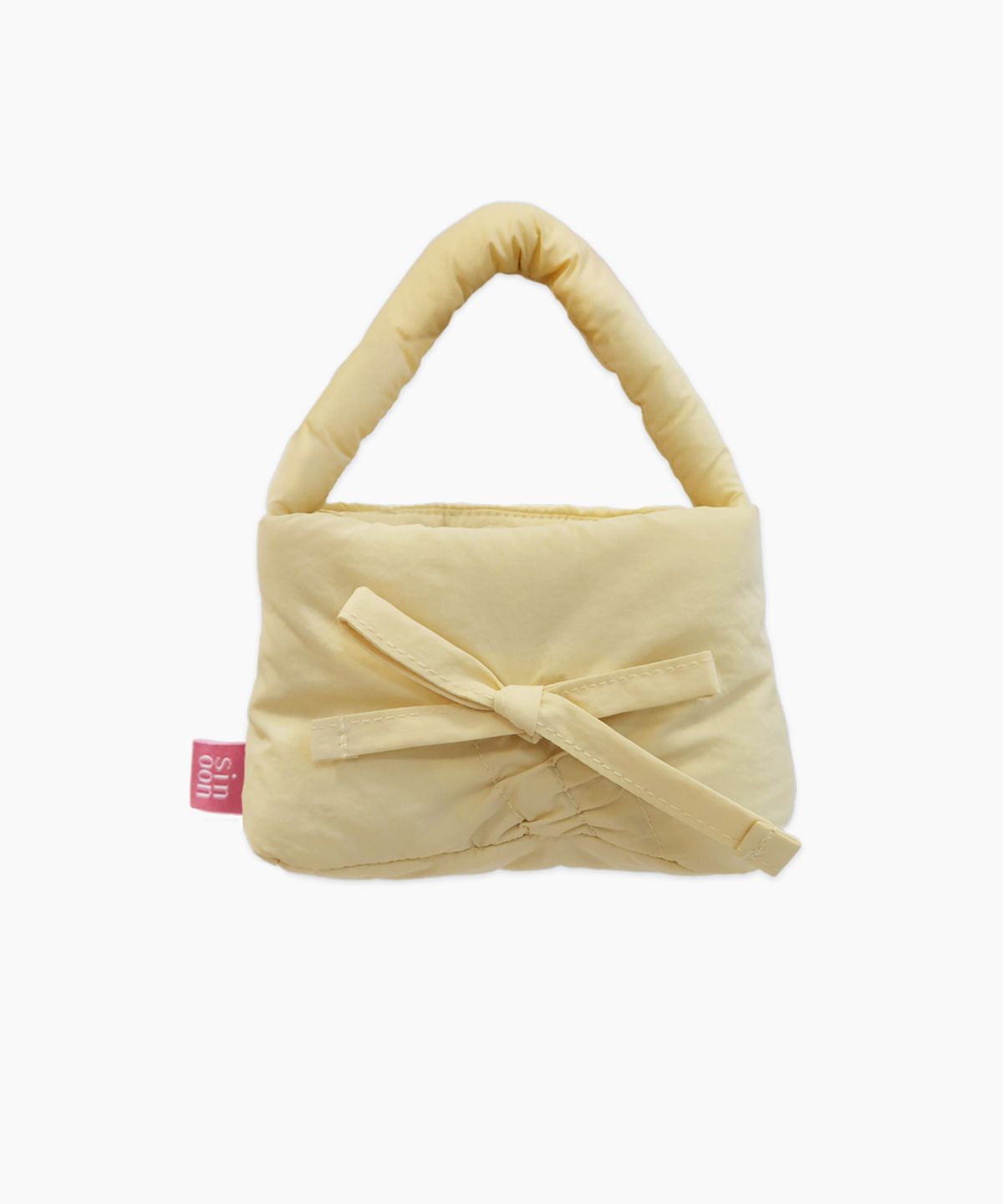 시눈(SINOON) SMORE PADDING BAG KEYRING (YELLOW)