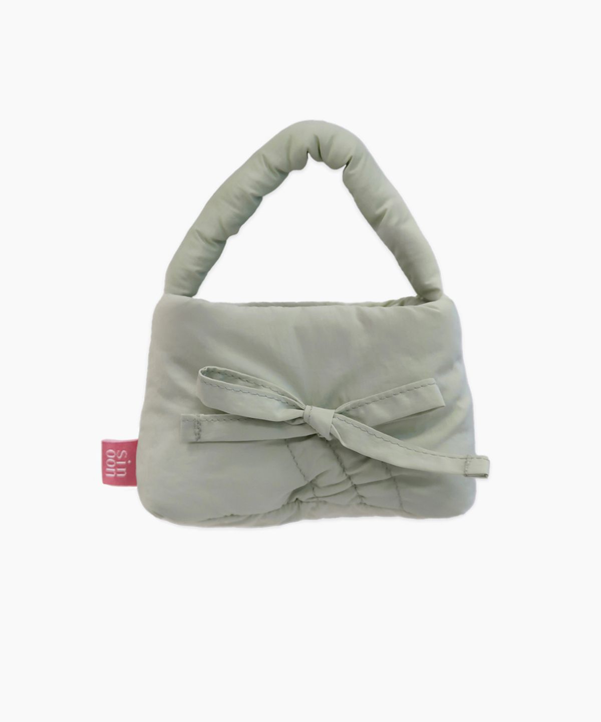 시눈(SINOON) SMORE PADDING BAG KEYRING (LIGHT GREEN)