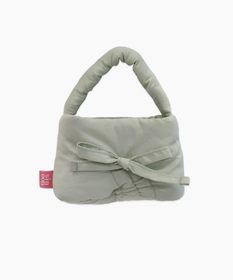 SMORE PADDING BAG KEYRING (LIGHT GREEN)