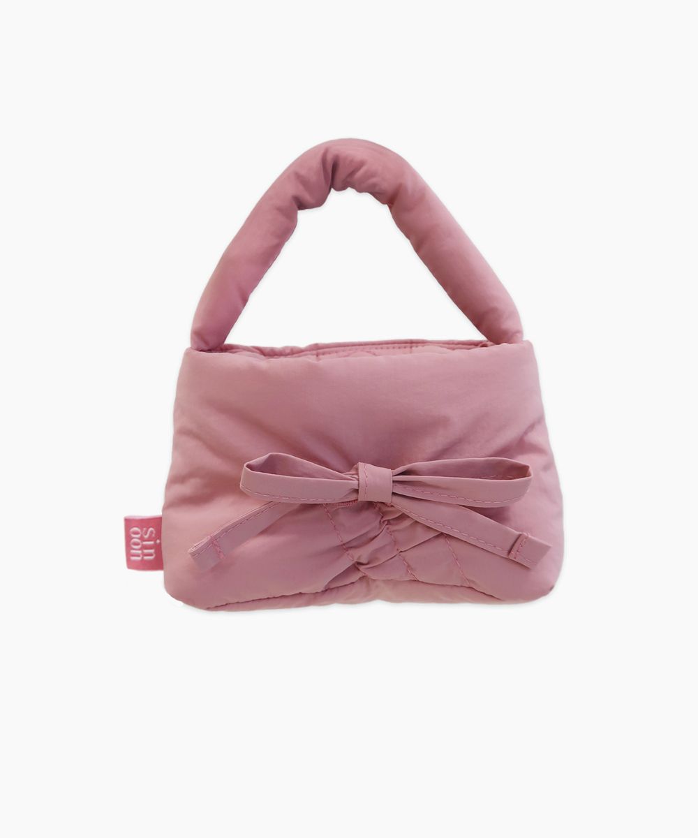 MUSINSA公式 | SINOON SMORE PADDING BAG KEYRING (PINK)