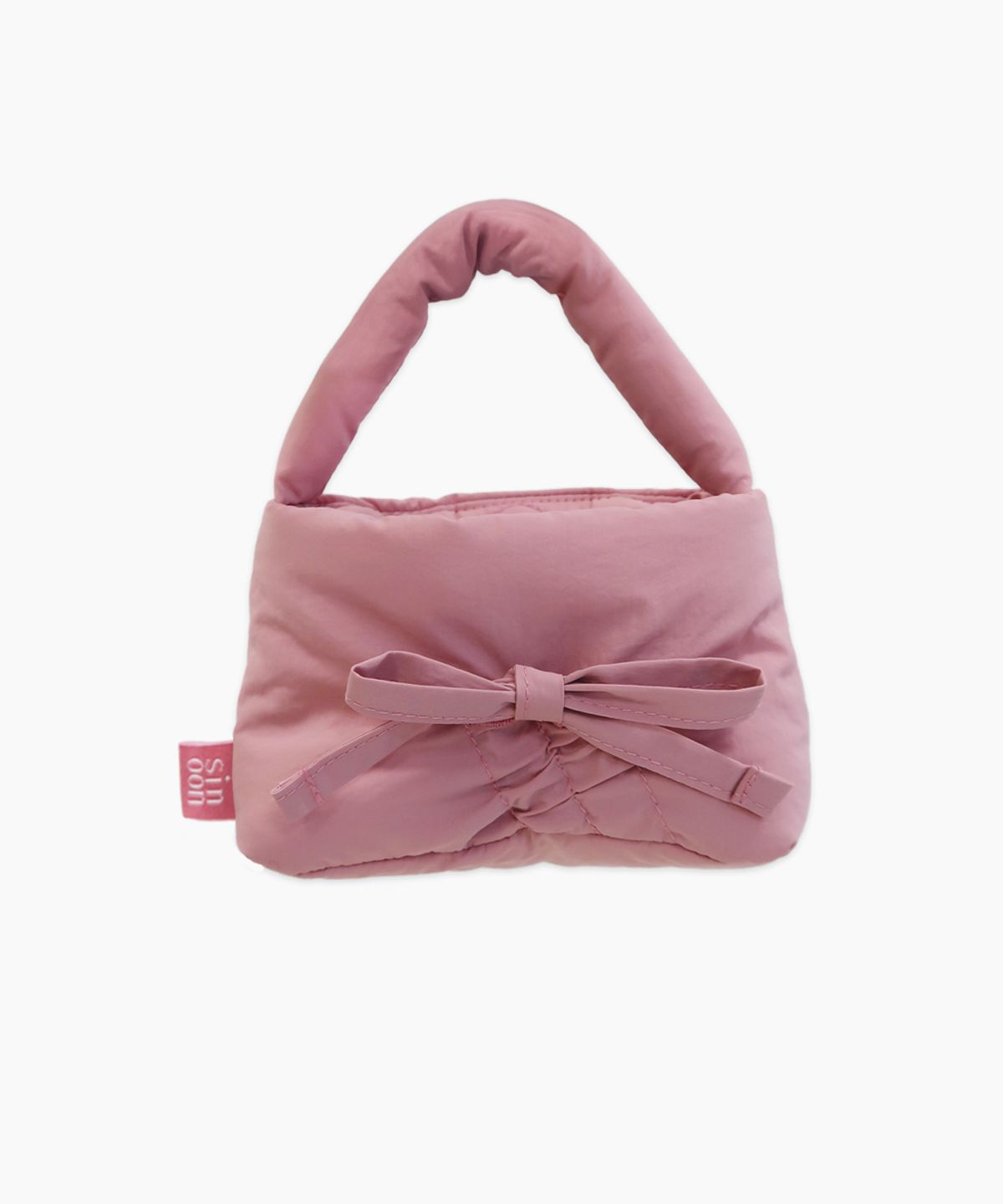 시눈(SINOON) SMORE PADDING BAG KEYRING (PINK)