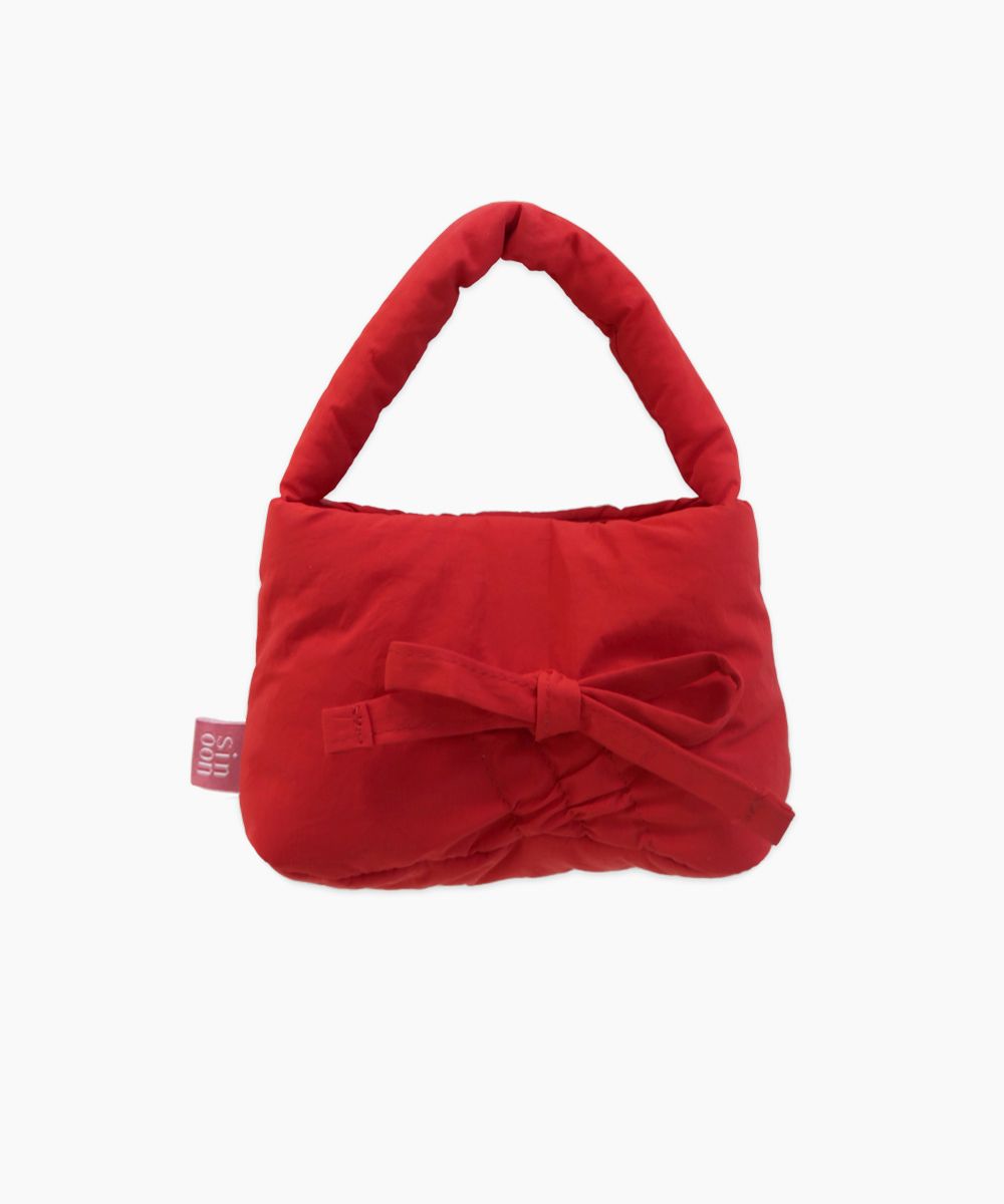 MUSINSA公式 | SINOON SMORE PADDING BAG KEYRING (RED)