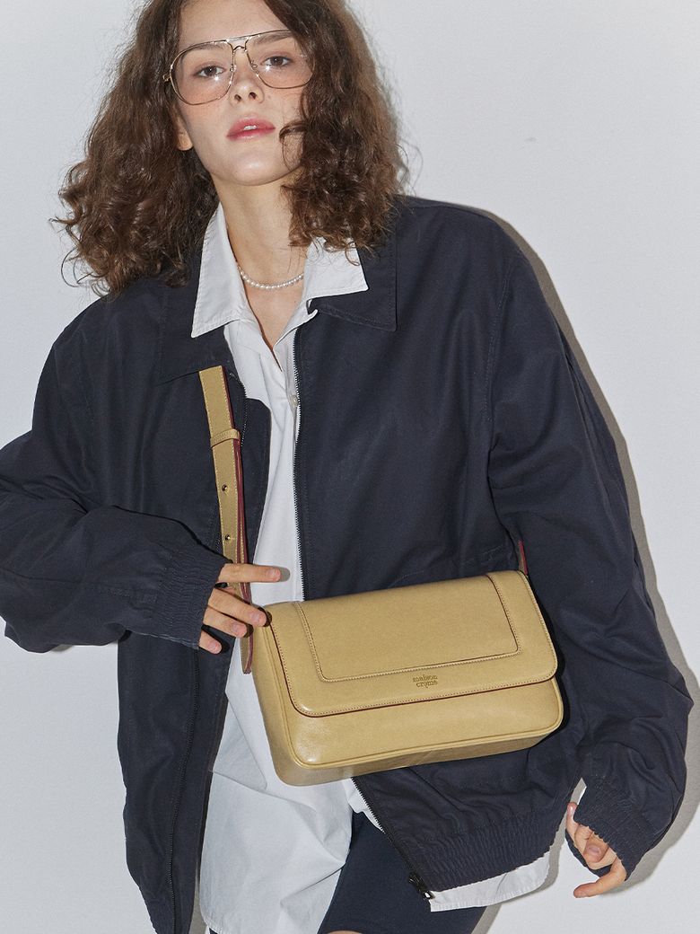 Red Crust Baguette bag_Butter Yellow
