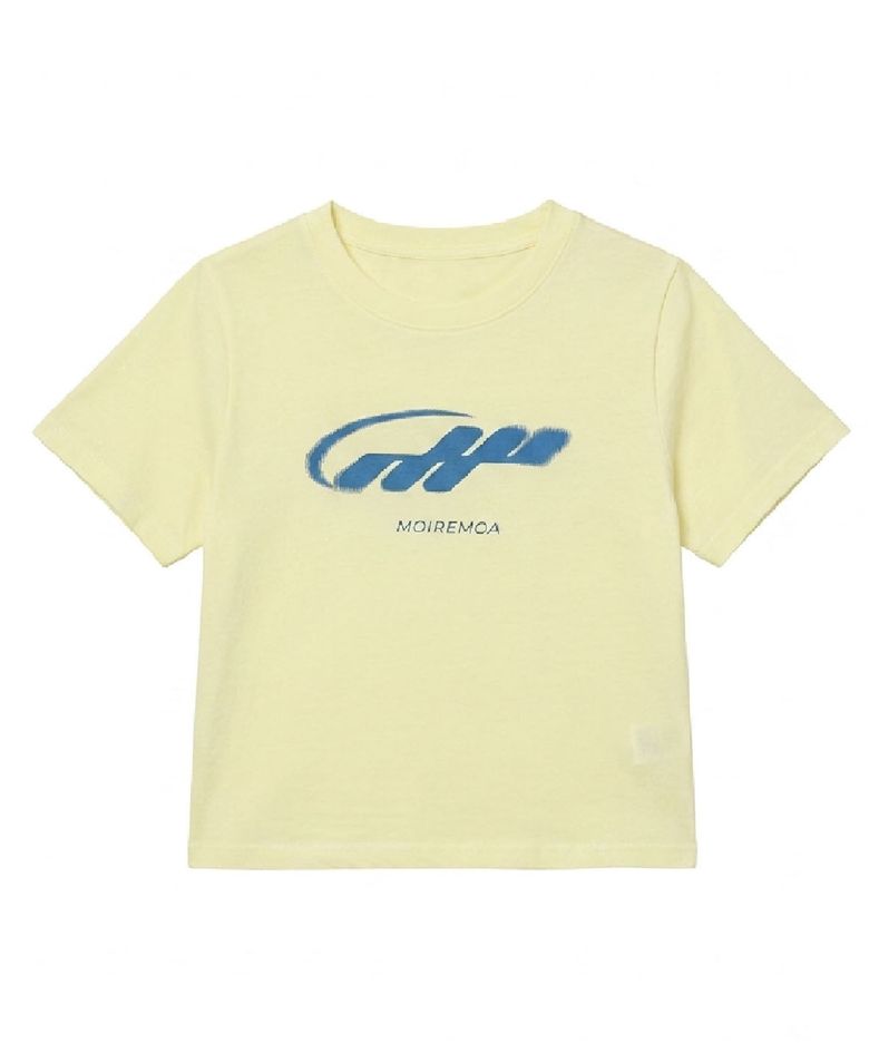 MM crop tee-Yellow