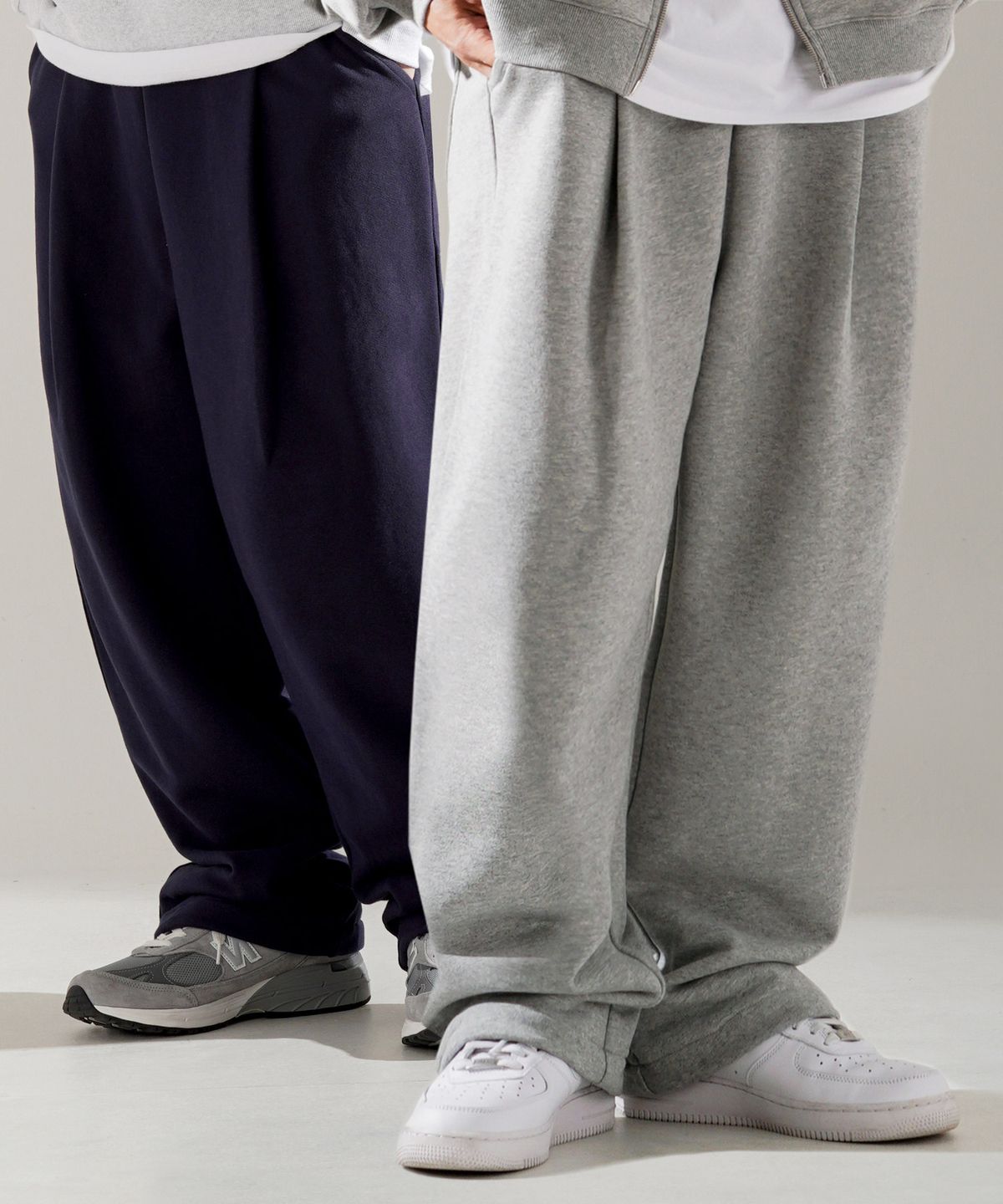 페플(FP142) [2PACK] 데일리 코어 원턱 스웨트 팬츠 7종 2PACK KHLP1429