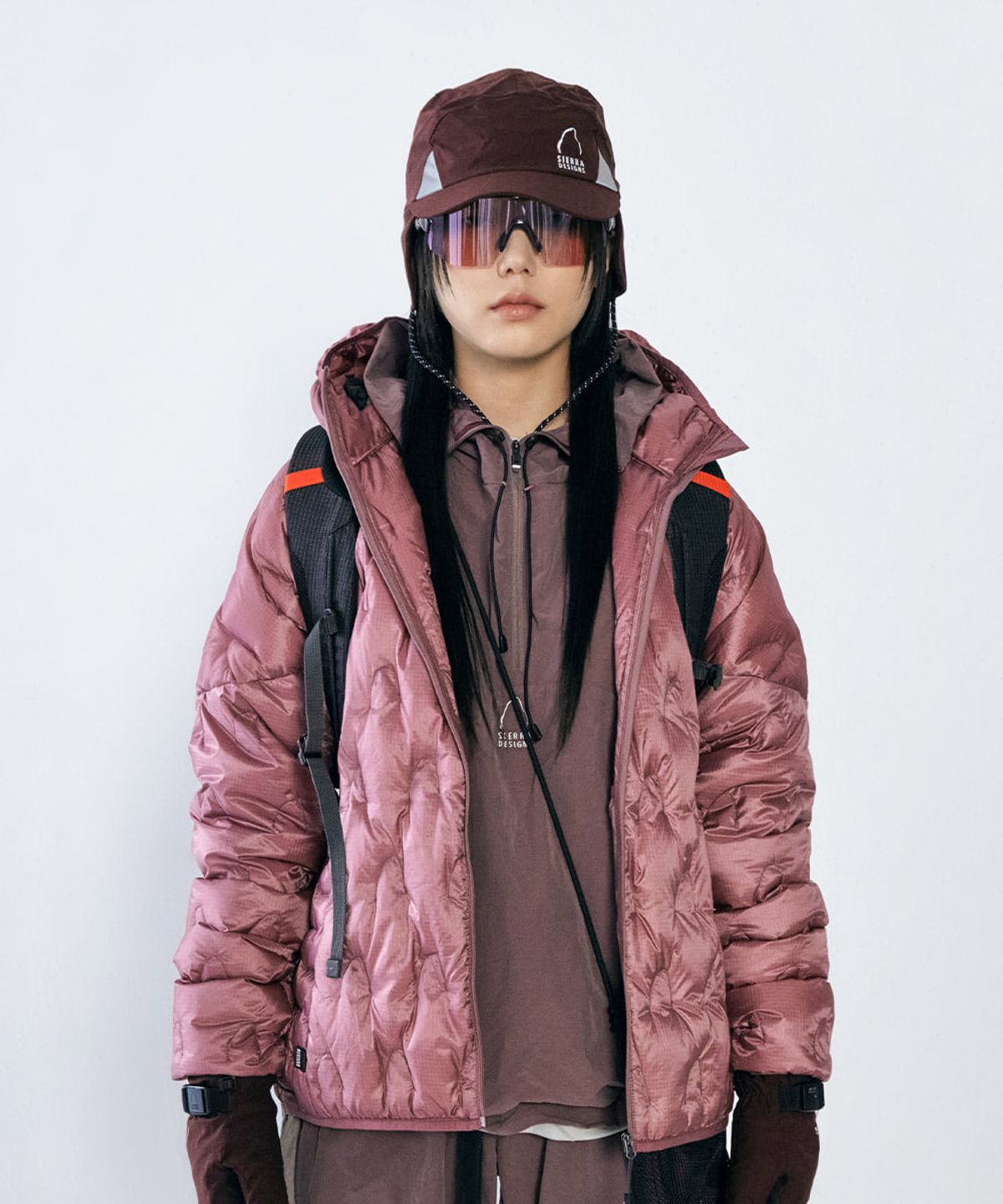 시에라디자인(SIERRA DESIGNS) W) 샤르로트(CHARLOOTE) 아노락 자켓 PURPLE