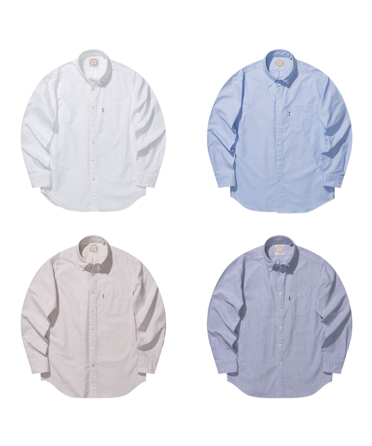 프로드셔츠(PRODESHIRT) [레귤러/컴포트] X-300 수피마 옥스포드 셔츠 (4colors)