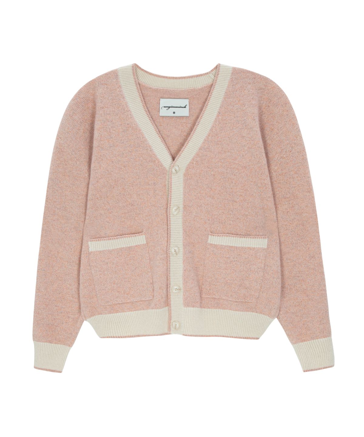 언지미크(UNGIMMICK) ALPACA WOOL CARDIGAN (PINK)