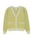 ALPACA WOOL CARDIGAN (LIME)