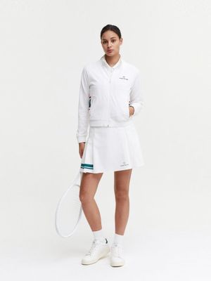 W 플래그 아모사 스웨터 믹스 자켓