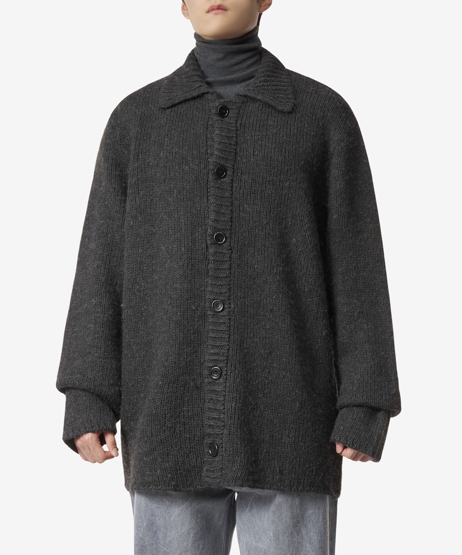 MUSINSA公式 | OUR LEGACY Liv Virgin Wool Blend Burton-Up Cardigan