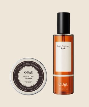 멜로우 클레이 포마드 + 베이직 그루밍 토닉 세트