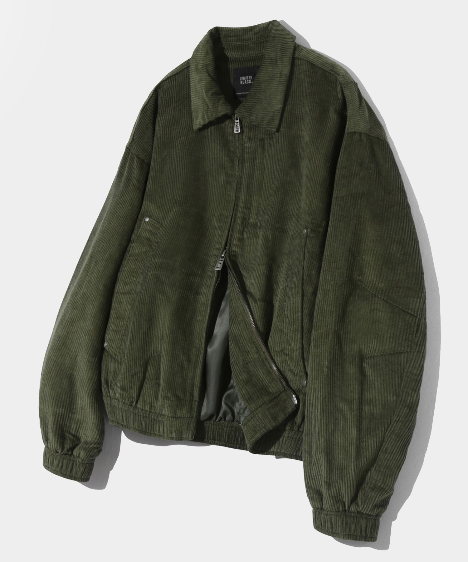 ★DIMITRI BLACK★ 2WAY Essential Corduroy Hood Zip-up Olive MUSINSA | DIMITRI BLACK 2WAY Essential Corduroy Hooded Zip