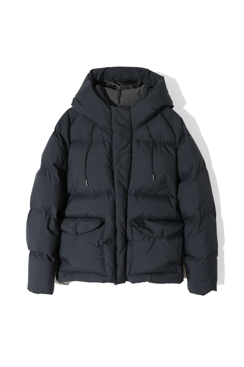 Northcove Raglan hood Goosedown Jacket Black Navy