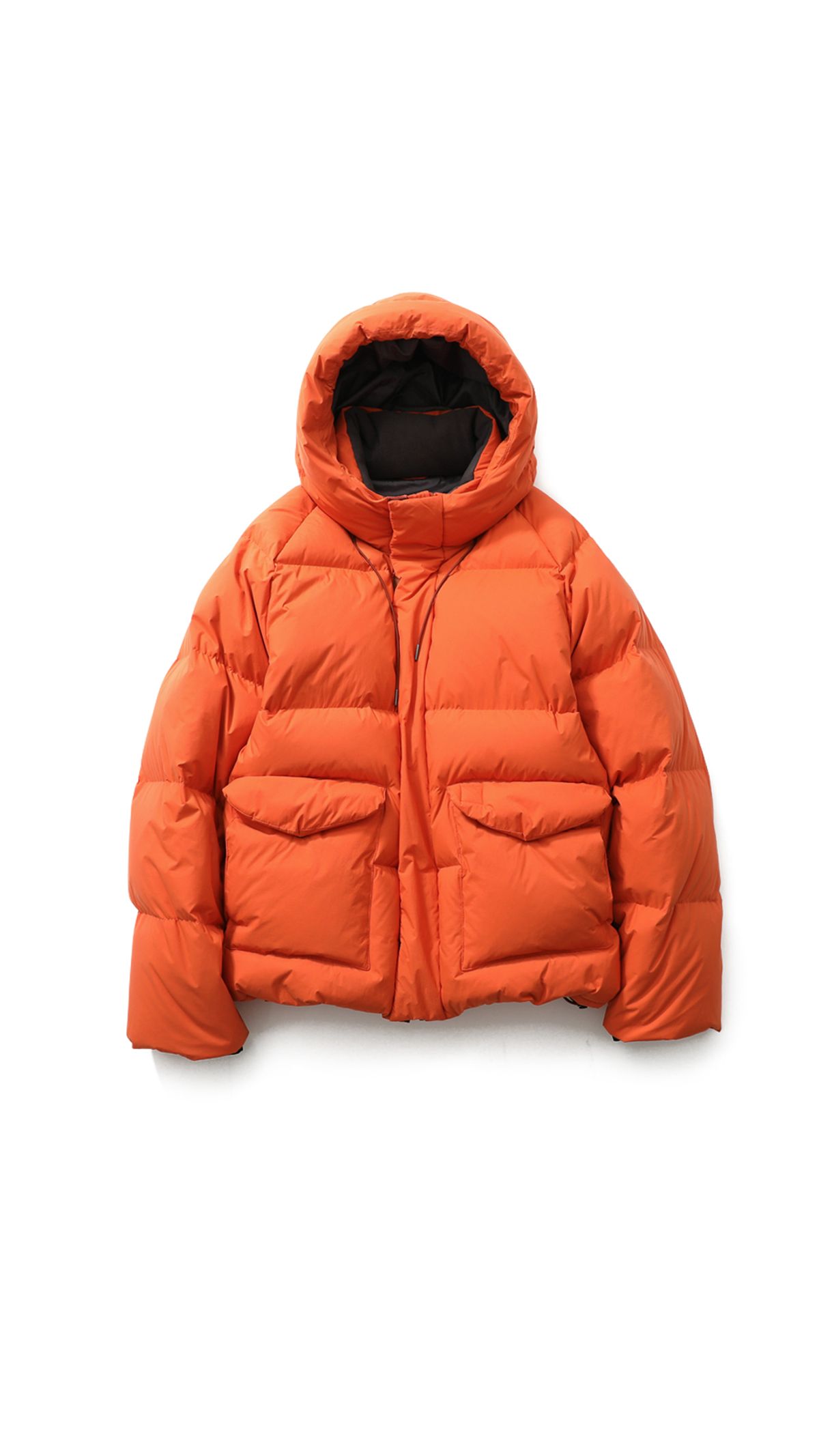 홀리선(HORLISUN) Northcove Water Repellent hood Goosedown JacketHarvestOrange