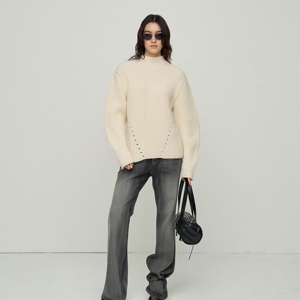 엘씨디씨티엠(LCDC™) TEXTURED SWEATER