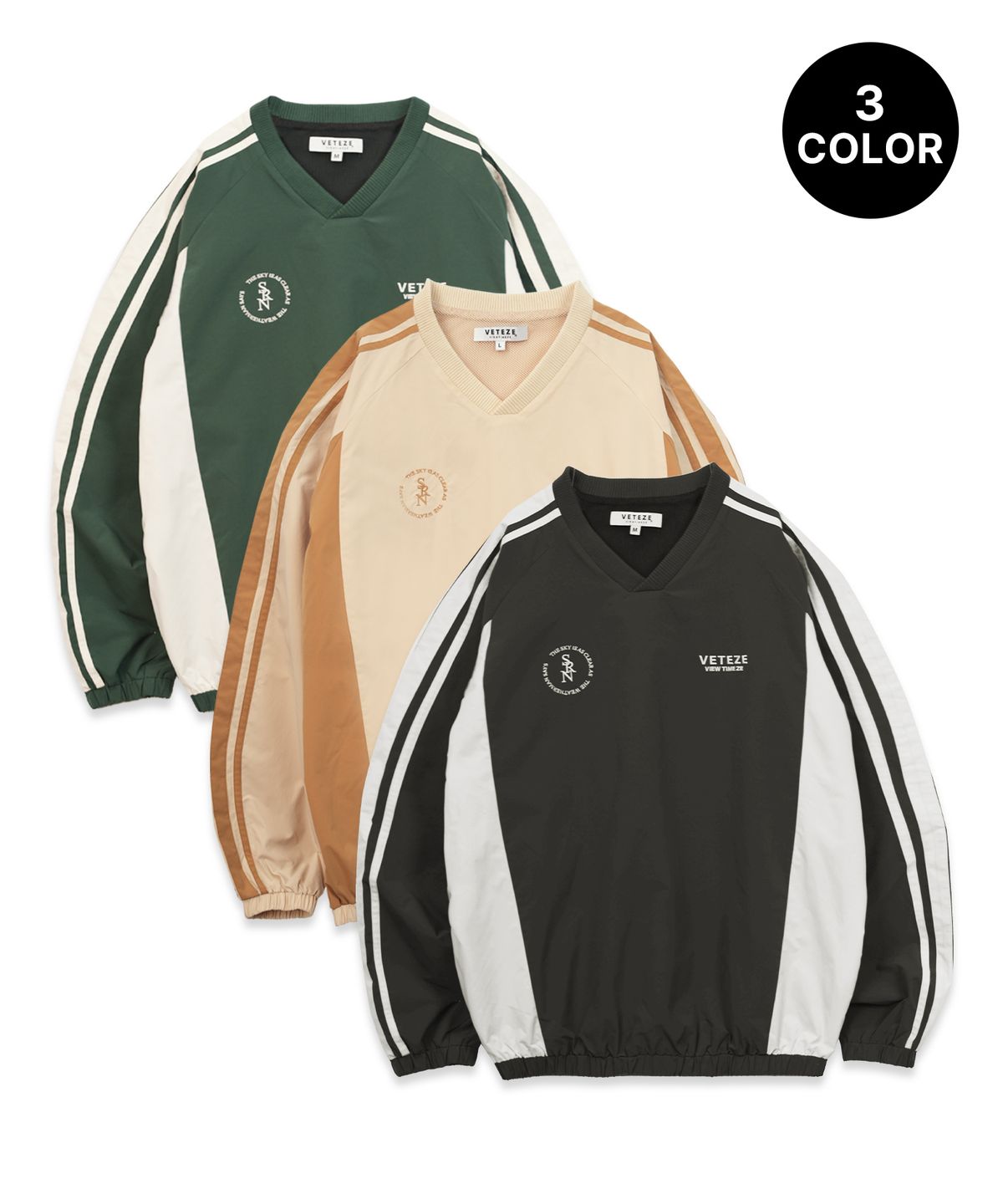 베테제(VETEZE) [베테제 X 소라노] 블록 웜업 (3color)