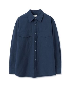 wide pocket shirts (navy)