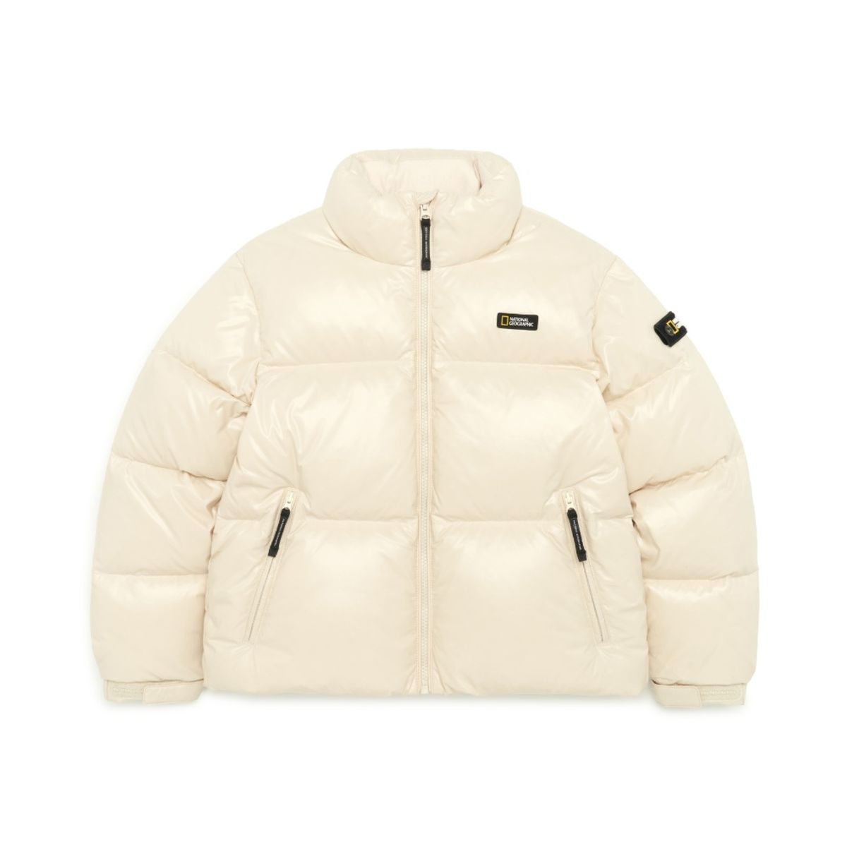 내셔널지오그래픽 키즈(NATIONAL GEOGRAPHIC KIDS) K234UDW970 글로시 덕 다운 점퍼 CREAM